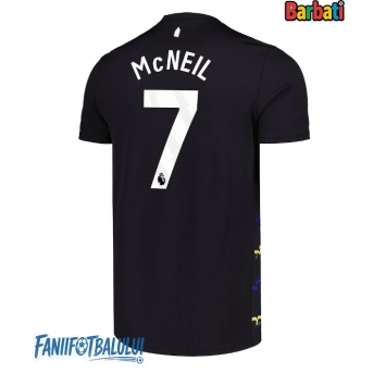 Everton Dwight McNeil #7 Tricou Fotbal Replică 2025-26 Barbati Treilea